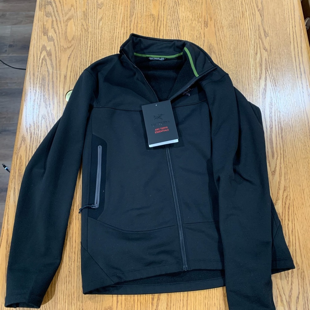 Arc'teryx Zip Sweater Black